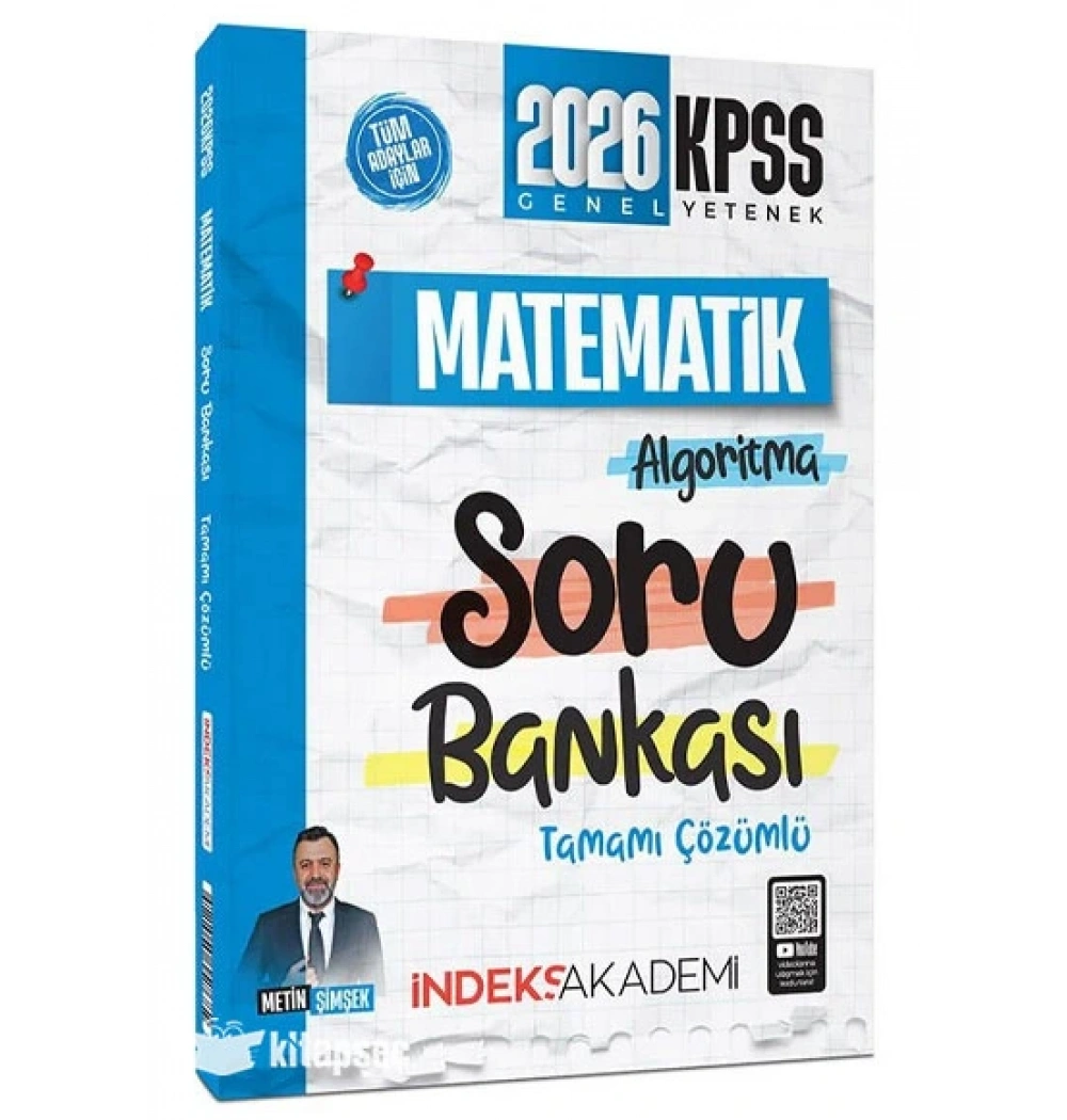 Kpss Gy Matematik Algoritma Çözümlü Soru Bankası İndeks akademi