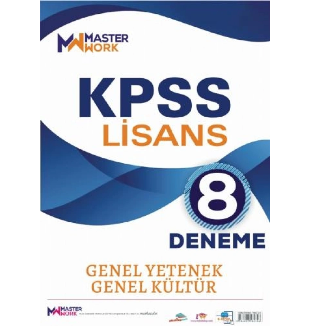 Kpss Lisans Gy Gk 8 Deneme Master Work