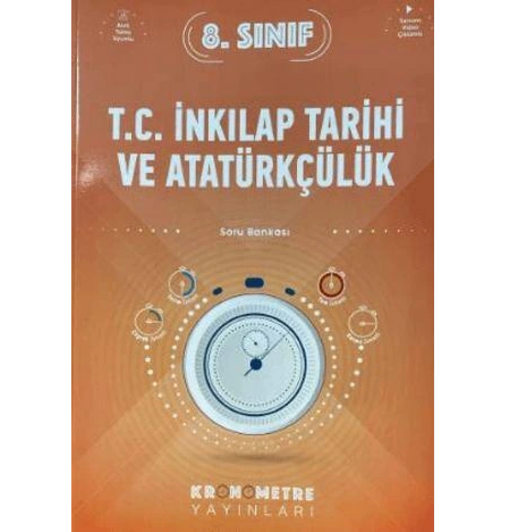 Kronometre 8.Sınıf İnkilap Tarihi Soru Bankası