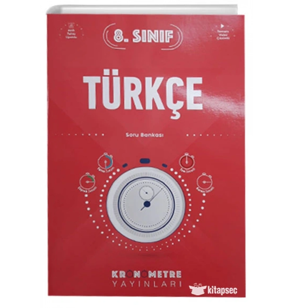 Kronometre 8.Sınıf Türkçe Soru Bankası