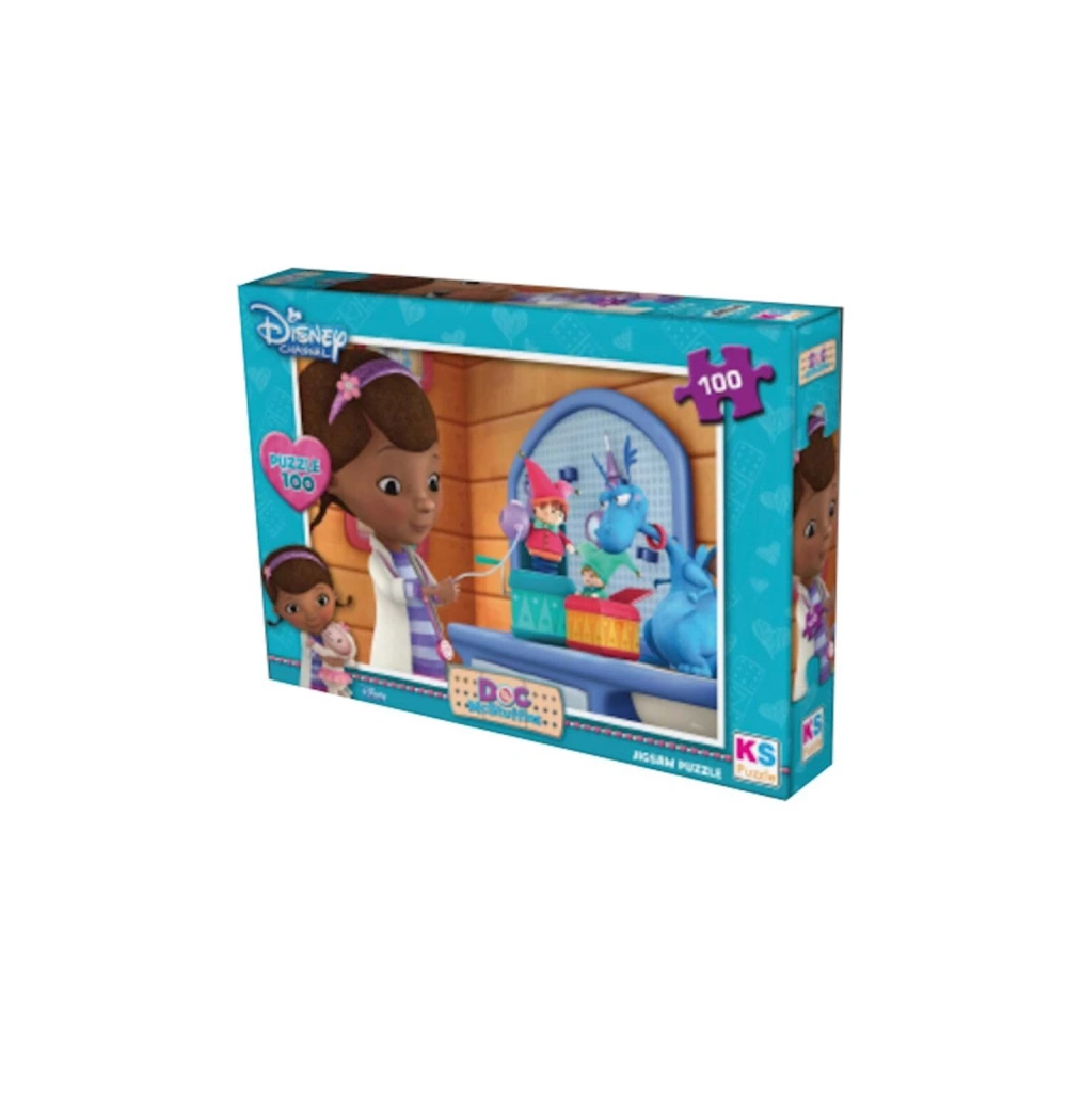 Ks Games Puzzle 100 Parça 48*34 Doc Mcstuffıns