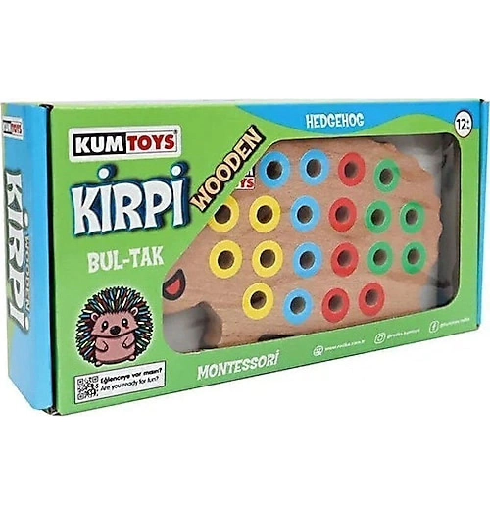 Kumtoys Wooden Kirpi Bultak