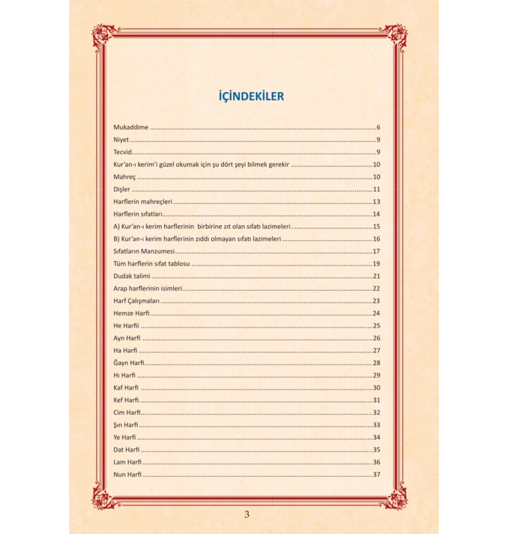 Kuranı Kerimi Tecvid İle Okumaya Hazırlık Elifbası Hatice Yıldız Yasin