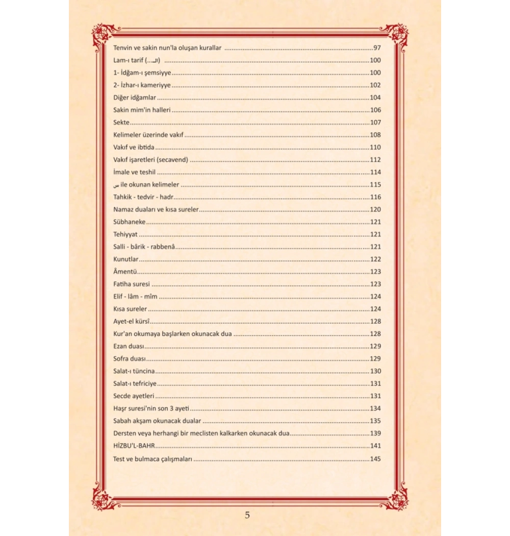 Kuranı Kerimi Tecvid İle Okumaya Hazırlık Elifbası Hatice Yıldız Yasin