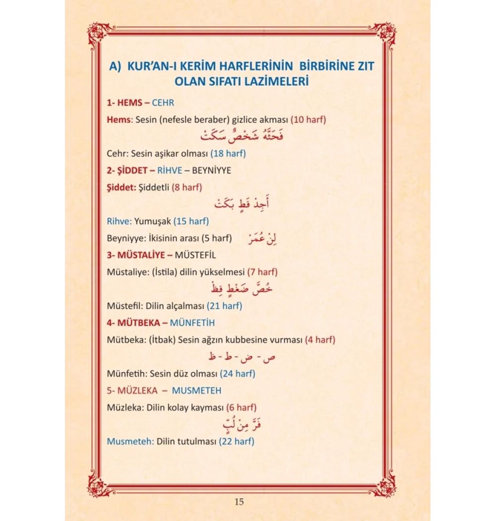 Kuranı Kerimi Tecvid İle Okumaya Hazırlık Elifbası Hatice Yıldız Yasin