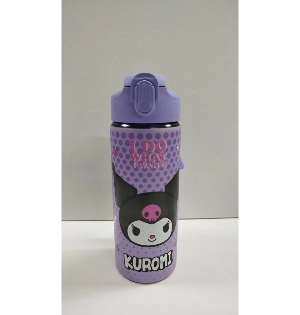 KUROMİ 600 ML ÇELİK MATARA LİSANSLI ÖZKARA ÇANTA 3446