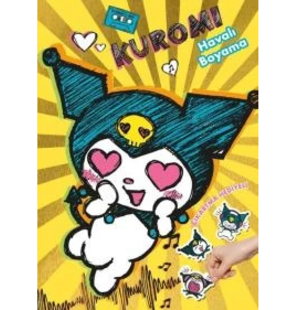 Kuromi Havalı Boyama kitabı Doğan yayın