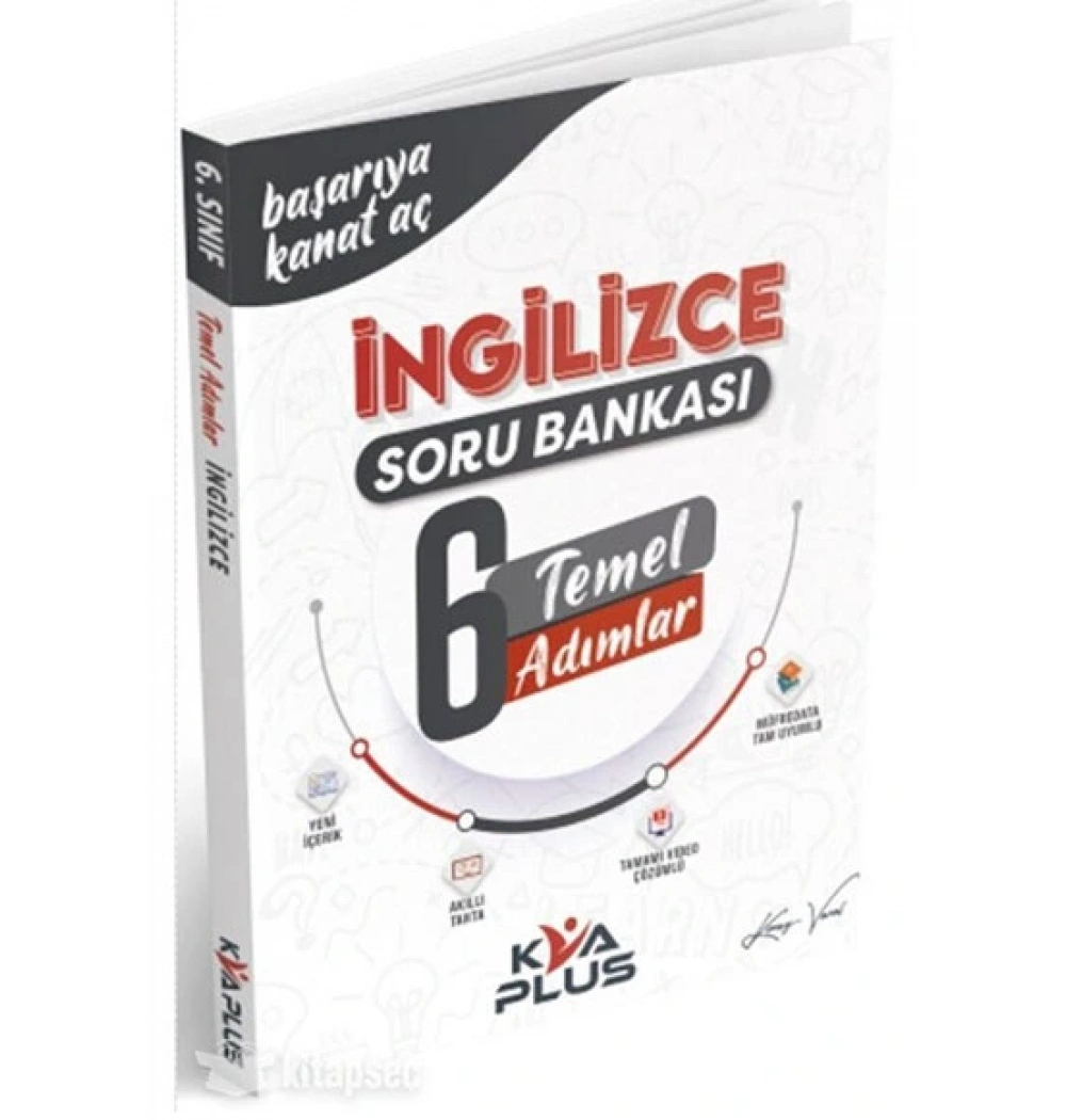 Kva Plus 6.Sınıf İngilizce Soru Bankası Temel Adımlar