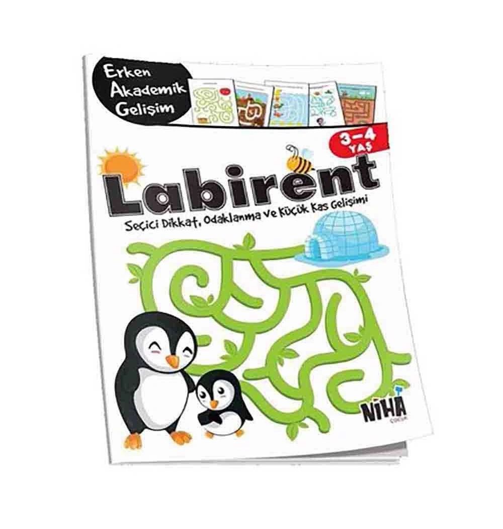Labirent 3-4 Yaş Niha Çocuk