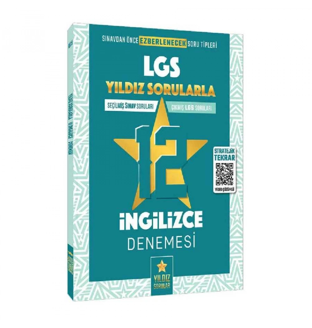 Lgs Yıldız Sorularla İngilizce 12 Denemesi