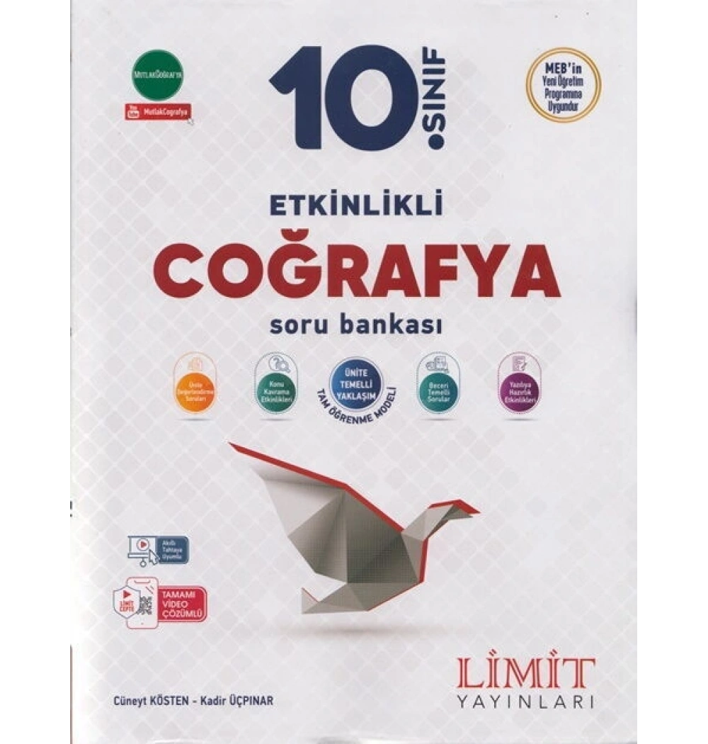 LİMİT 10.SINIF ETKİNLİKLİ COĞRAFYA SORU BANKASI