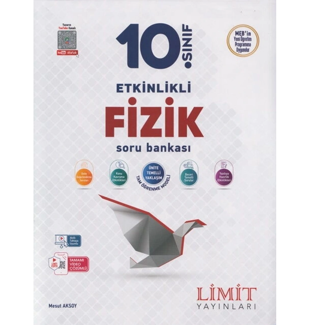 LİMİT 10.SINIF ETKİNLİKLİ FİZİK SORU BANKASI