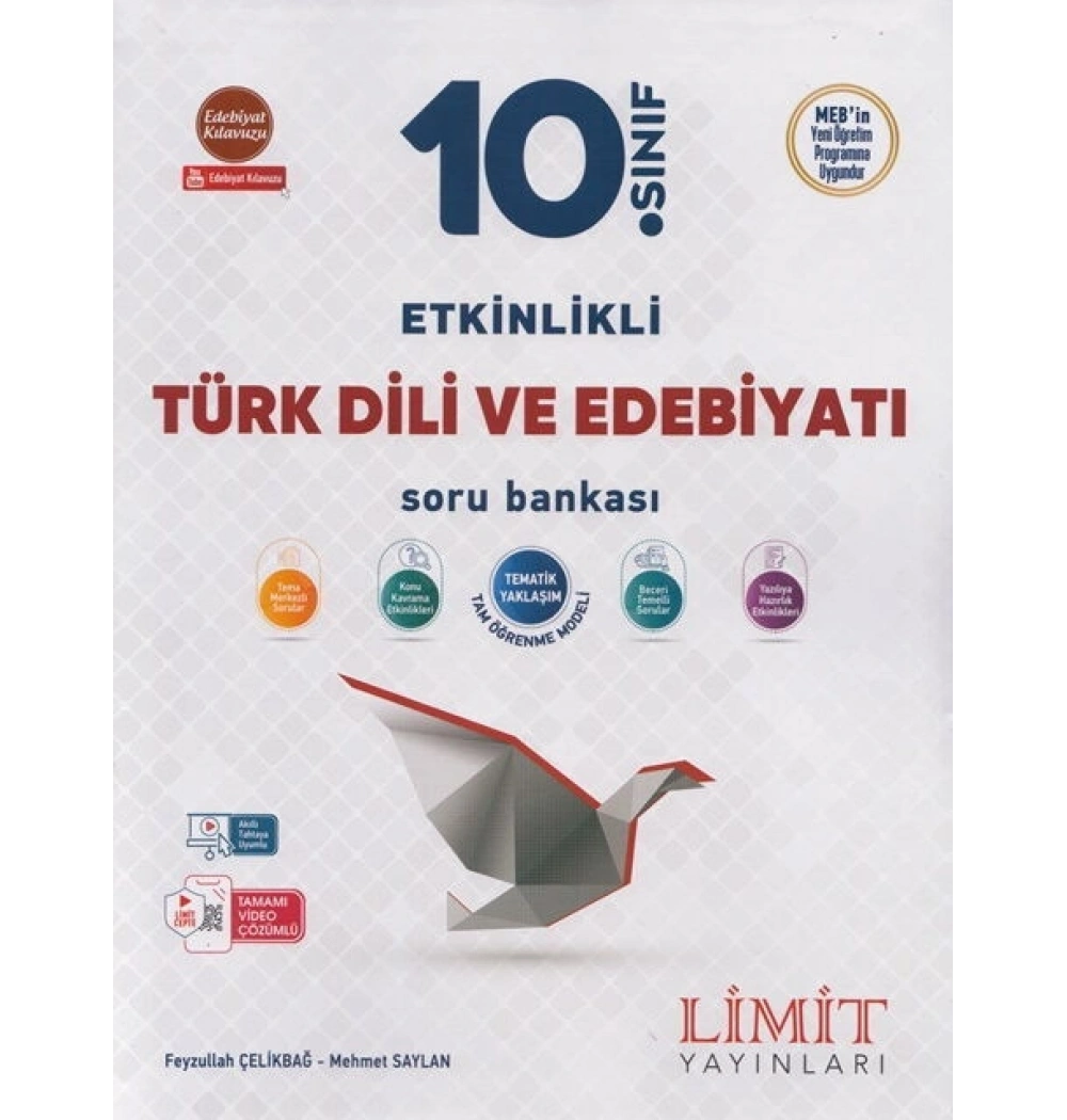 LİMİT 10.SINIF ETKİNLİKLİ TÜRK DİLİ EDEBİYATI SORU BANKASI