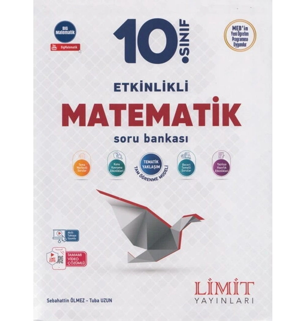 LİMİT 10.SINIF ETKİNLİKLİ MATEMATİK SORU BANKASI
