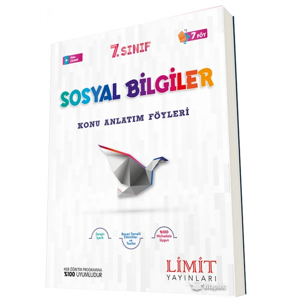 Limit 7.Sınıf Sosyal Bilgiler Konu Anlatım Föyleri