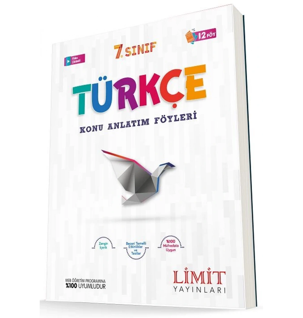 Limit 7.Sınıf Türkçe Konu Anlatım Föyleri