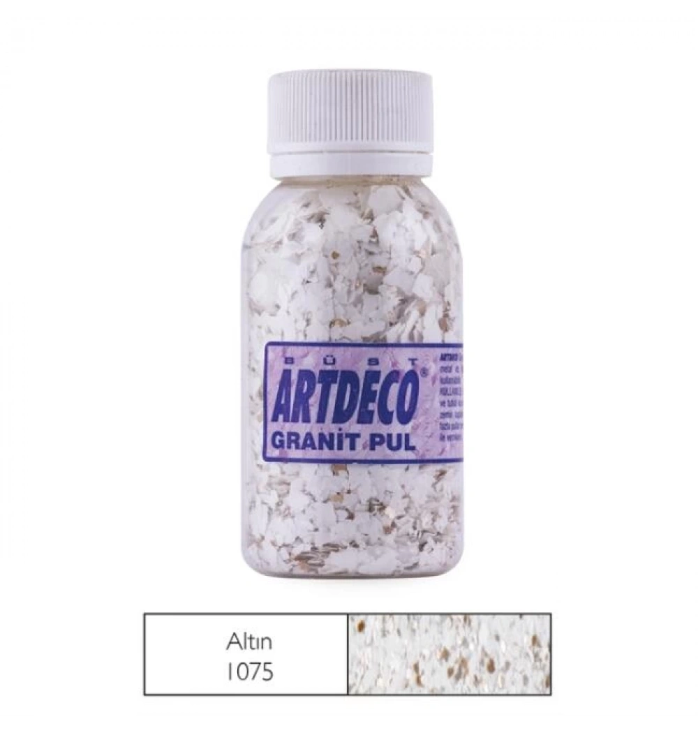 Lisans Artdeco Granit Pul 100Ml. Altın Lv-Y-029D-1075