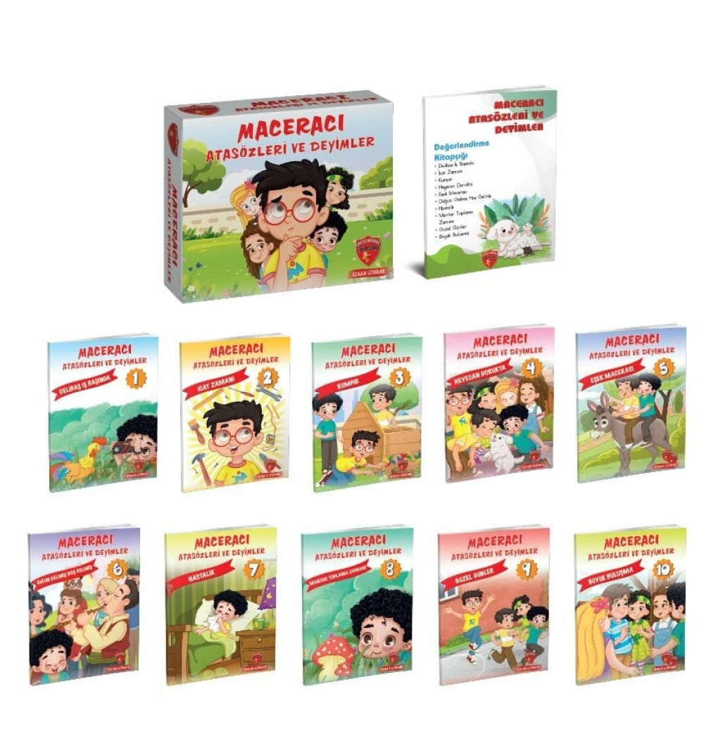 Maceracı Atasözleri Ve Deyimler 10 Kitap+Değerlendirme Kitapçığı Çalışkanarı