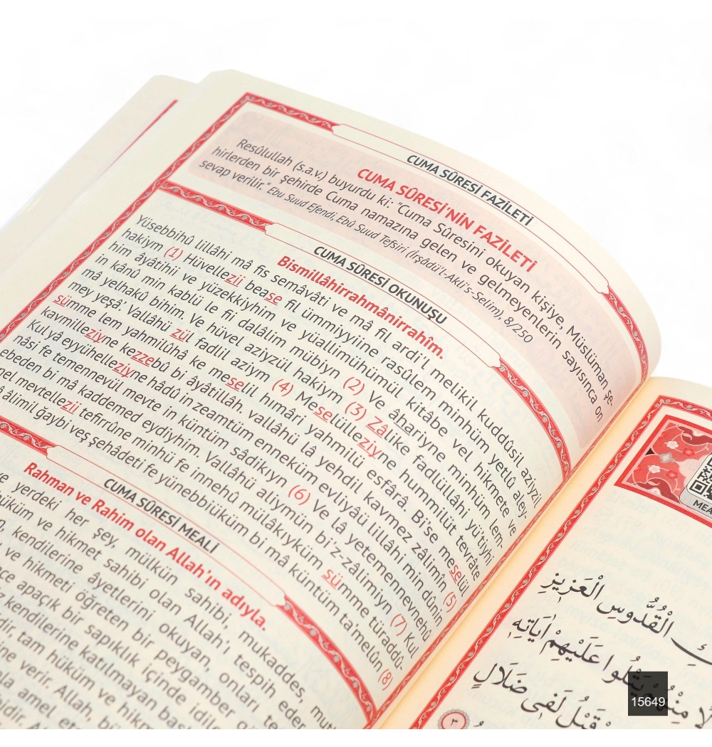 Marifet Rahle Boy 128 Sayfa 3lü Karton Kapak 41 Yasin