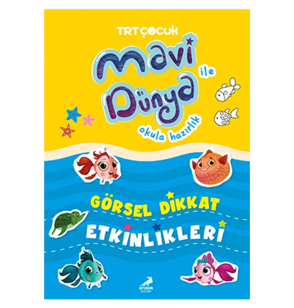 Mavi Dünya İle Görsel Dikkat Etkinlikleri Erdem Çocuk