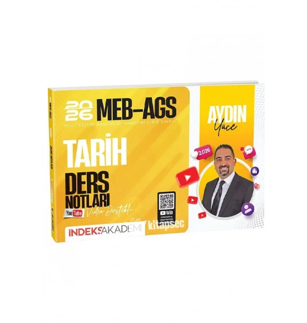 MEB AGS TARİH DERS NOTLARI AYDIN YÜCE İNDEKS AKADEMİ