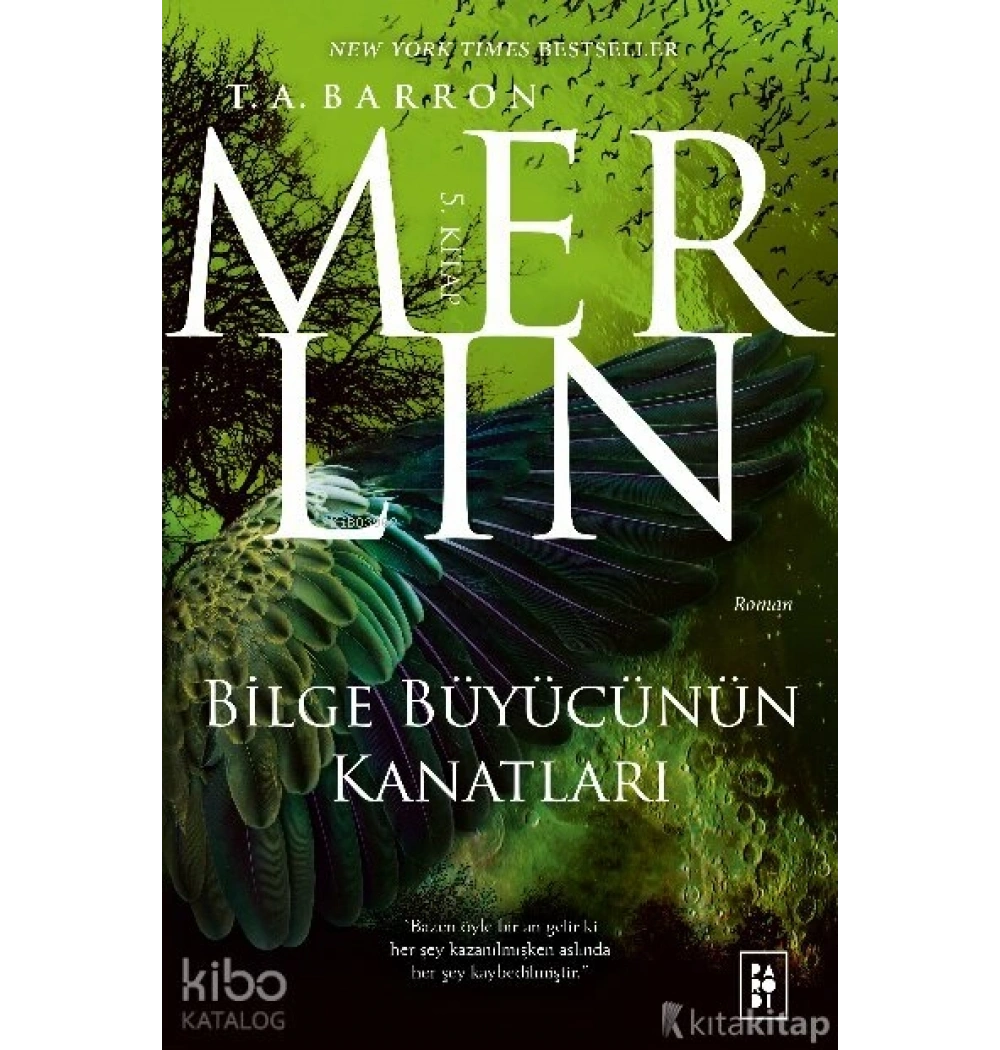Merlin 5 Bilge Büyücünün Kanatları T.A.Baron Parodi