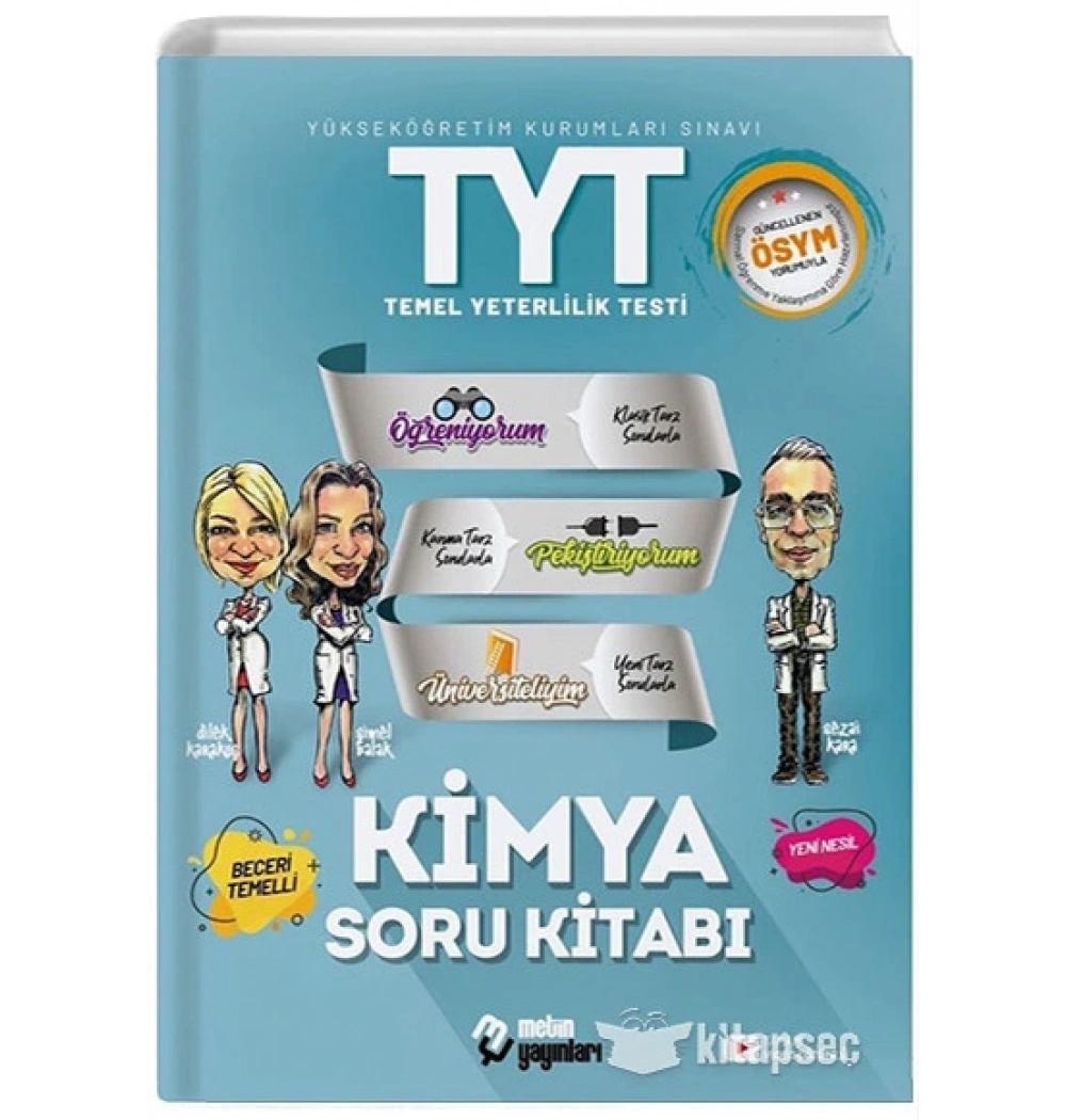 Metin Tyt Kimya Soru Kitabı