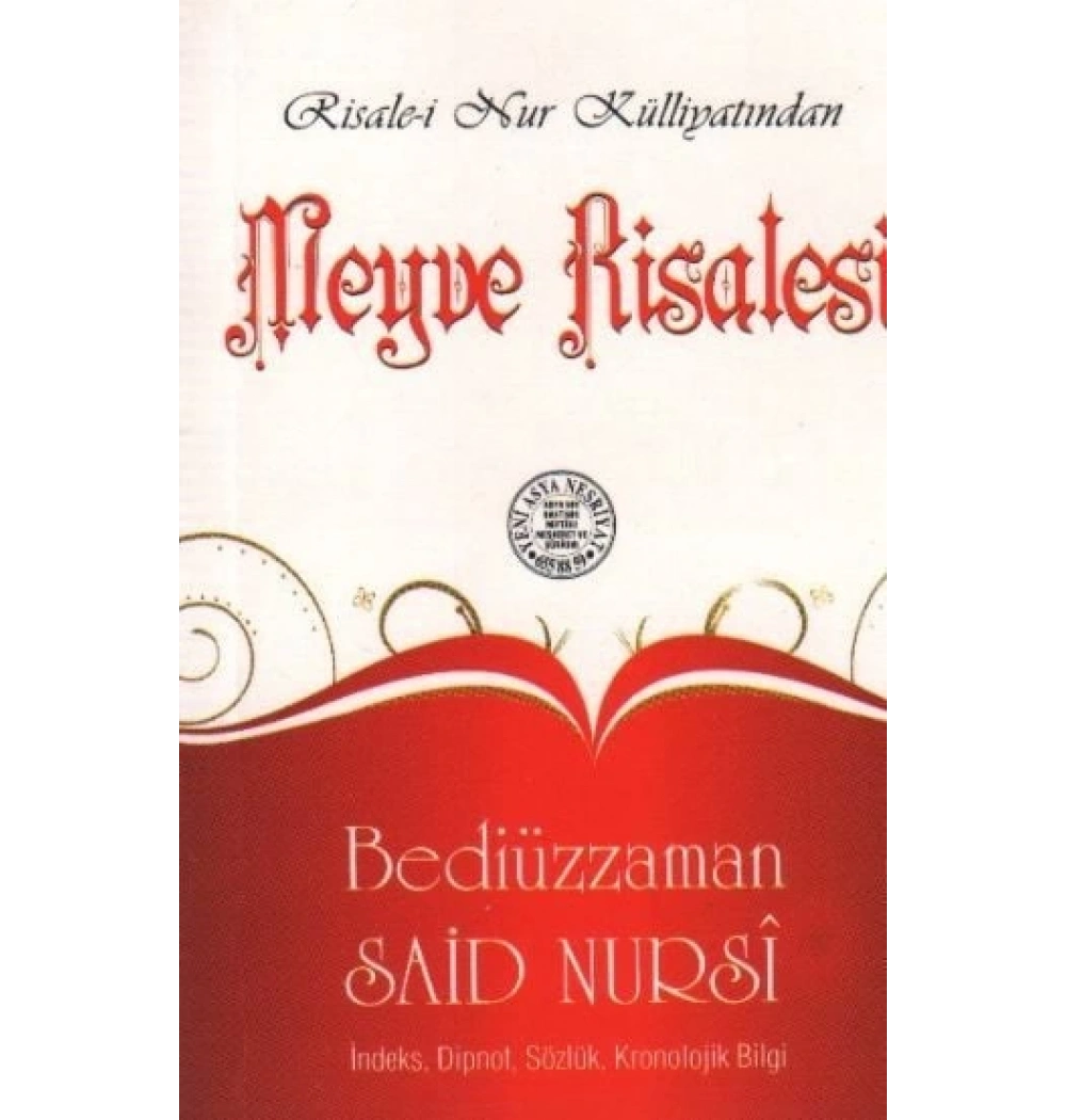 Meyve Risalesi Cep Karton 1362 Yeni Asya