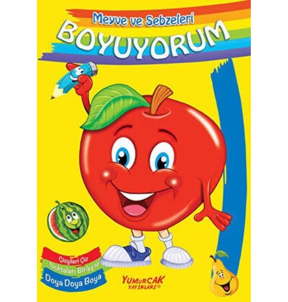 Meyve Ve Sebzeleri Boyuyorum Yumurcak