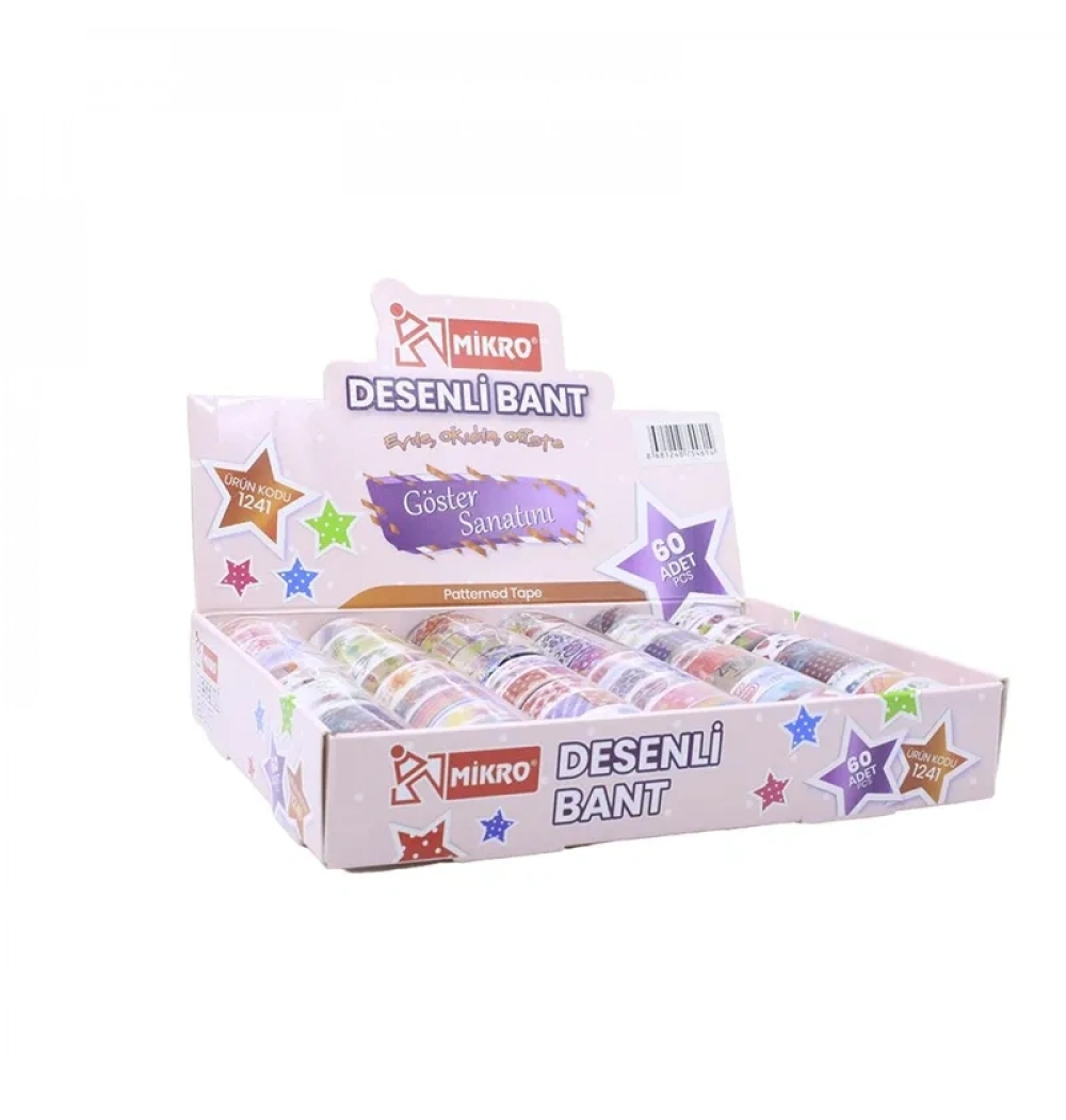 Mikro Bnt-1241 Desenli Bant 5Li