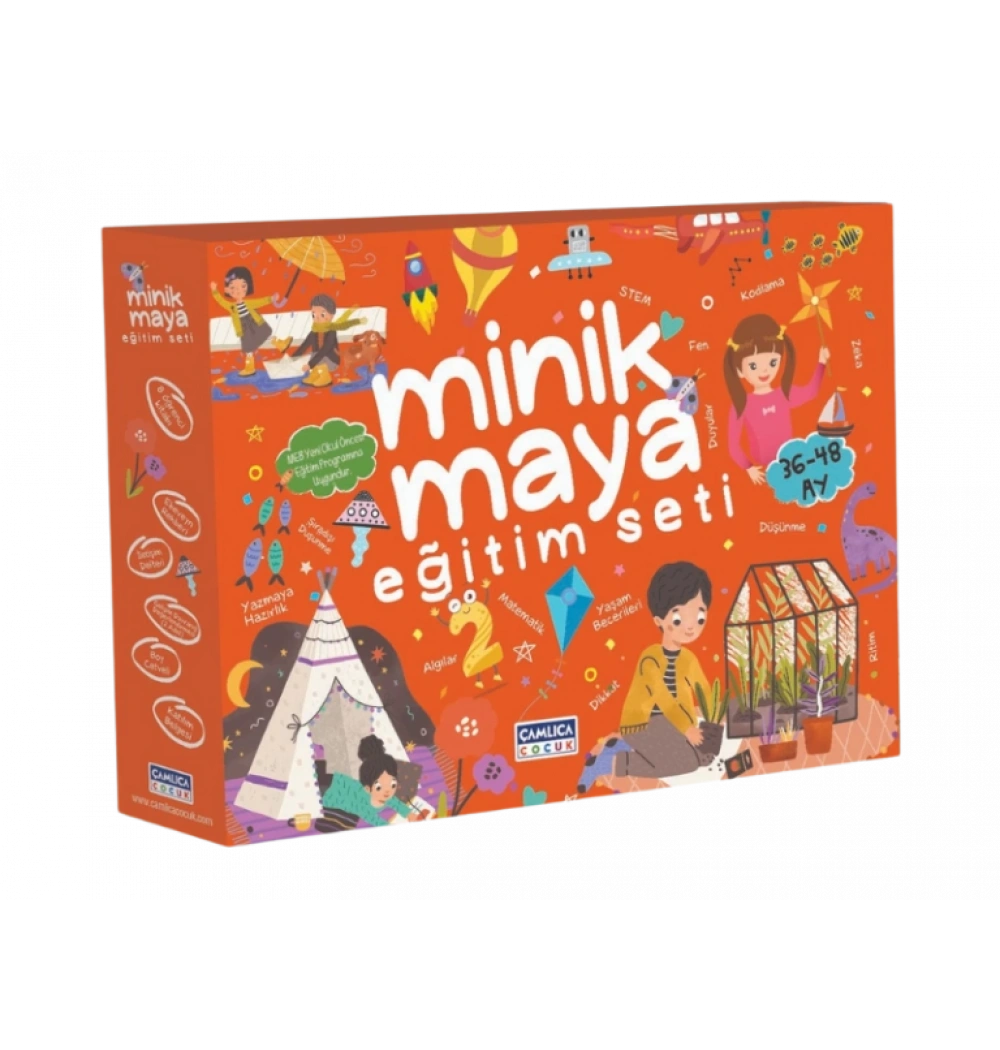 Minik Maya Okul Öncesi Eğitim Seti 36-48 Ay Çamlıca