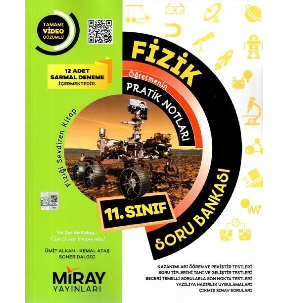 Miray 11.Sınıf Fizik Konu Özetli Soru Bankası