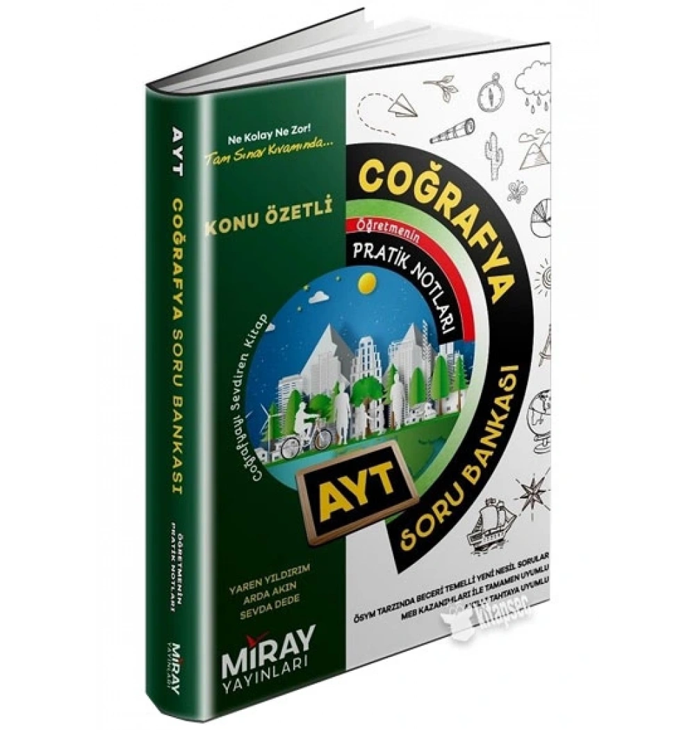 Miray Ayt Konu Özetli Coğrafya Soru Bankası