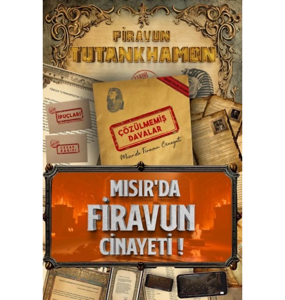 Mısır’da Firavun Cinayeti Dava No:004 molfy kutu oyunları