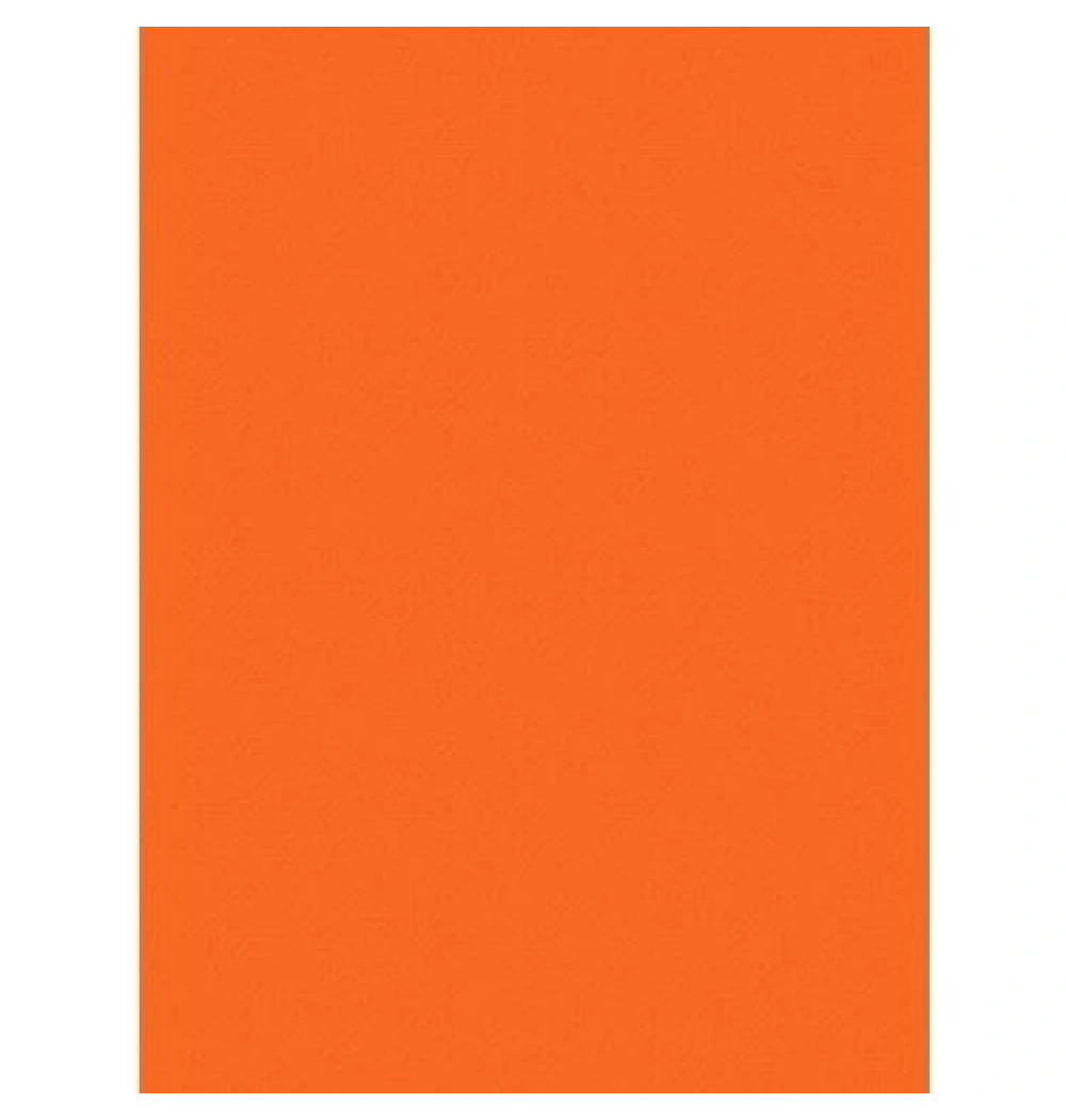 Moii Fon Kartonu Fosforlu Turuncu