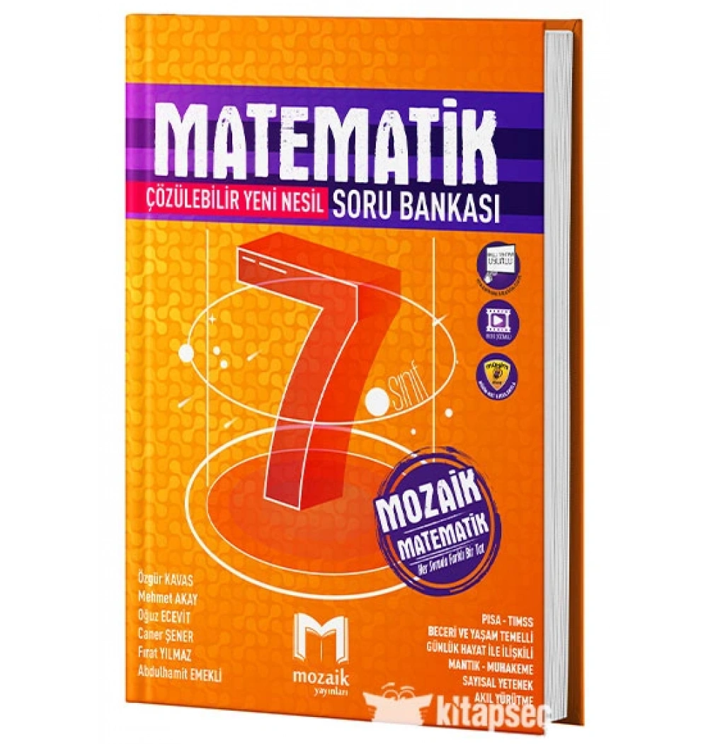 Mozaik 7.Sınıf Matematik Soru Bankası Çözülebilir