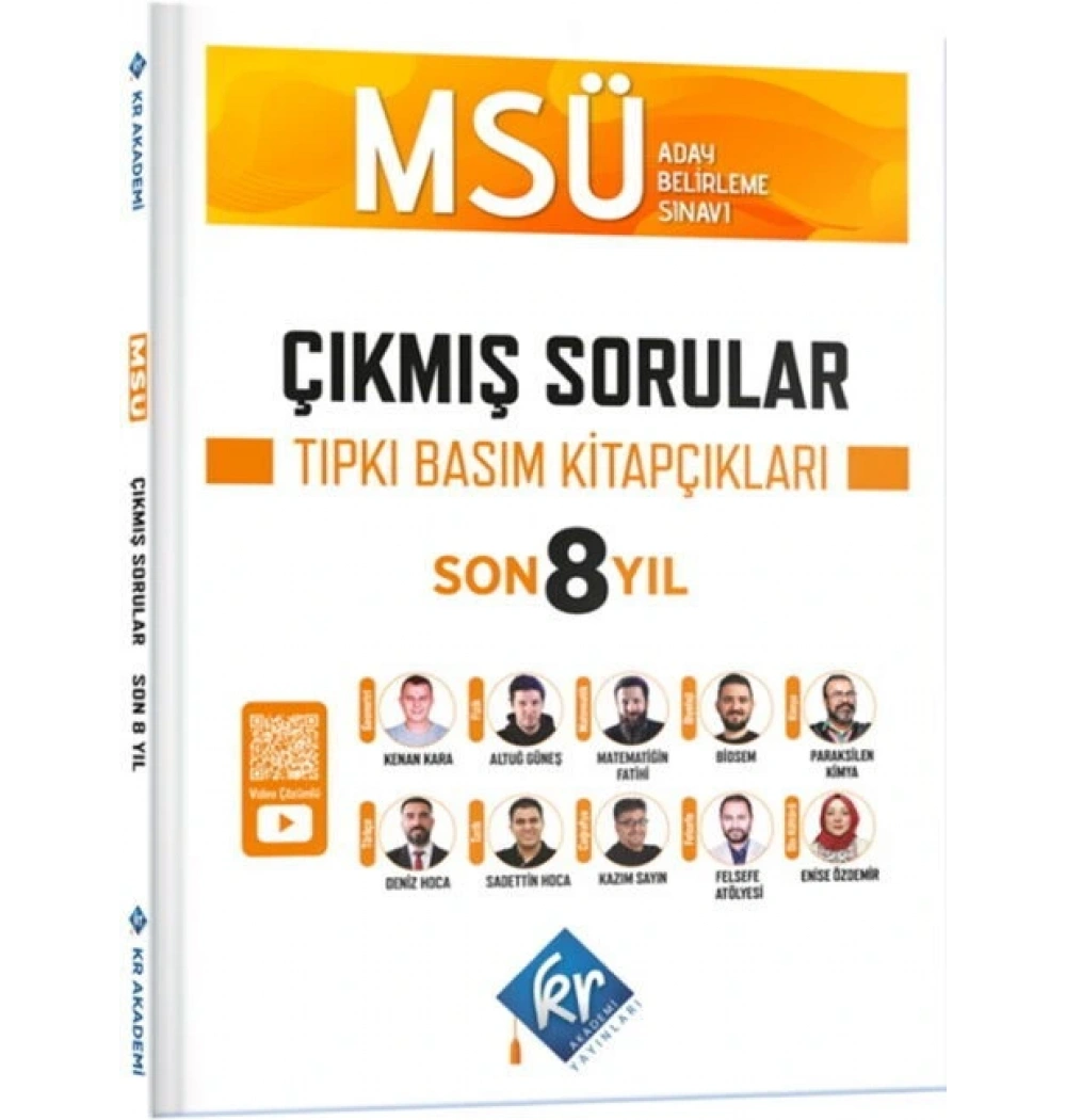Msü Son 8 Yıl Tıpkı Basım Çıkmış Sorular Kr Akademi