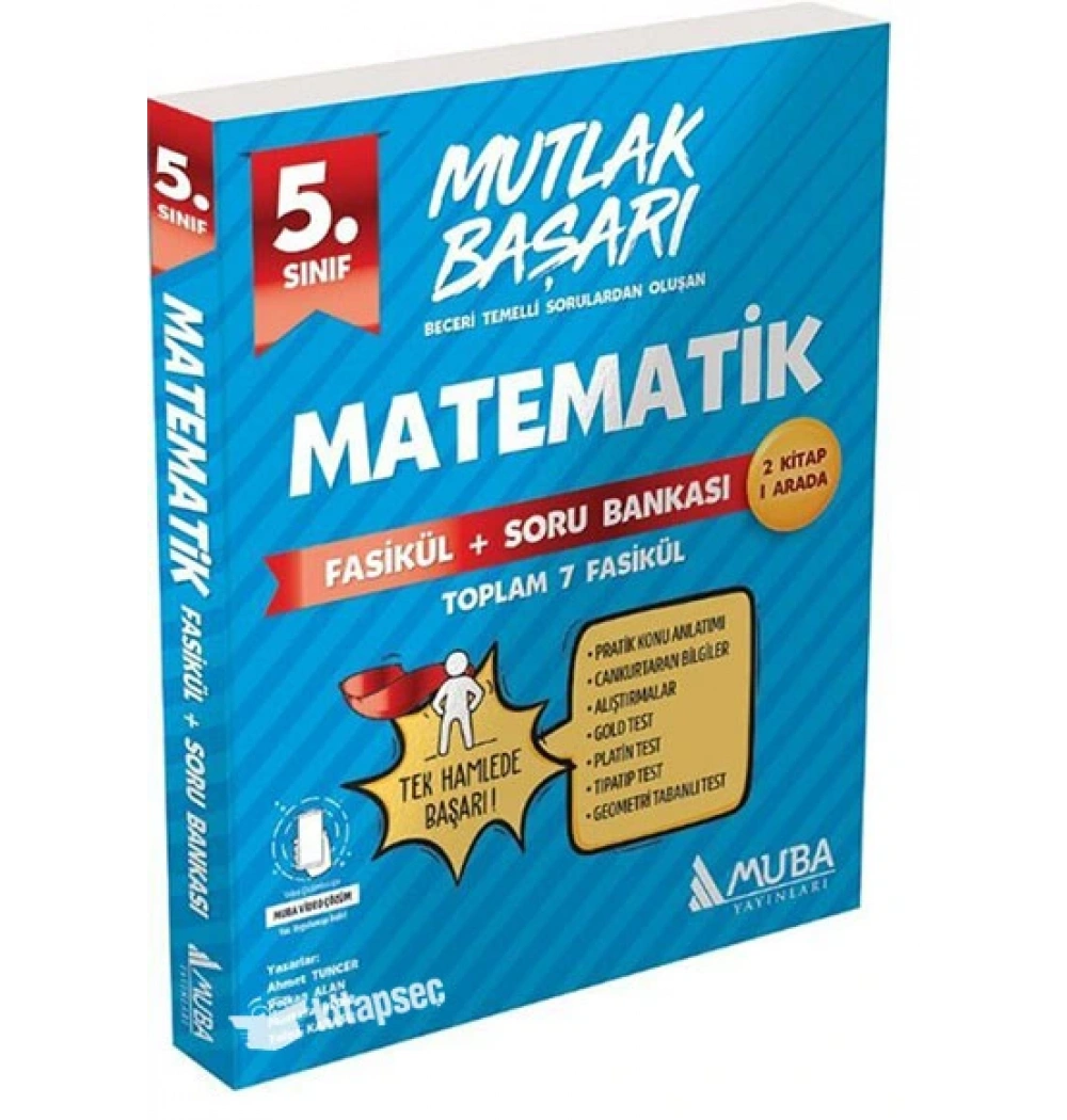 Muba 5.Sınıf Mutlak Başarı Matematik Fasikül+Soru Bankası