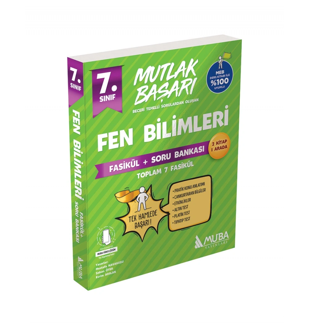 MUBA 7.SINIF MUTLAK BAŞARI FEN BİLİMLERİ FASİKÜL+SORU BANKASI
