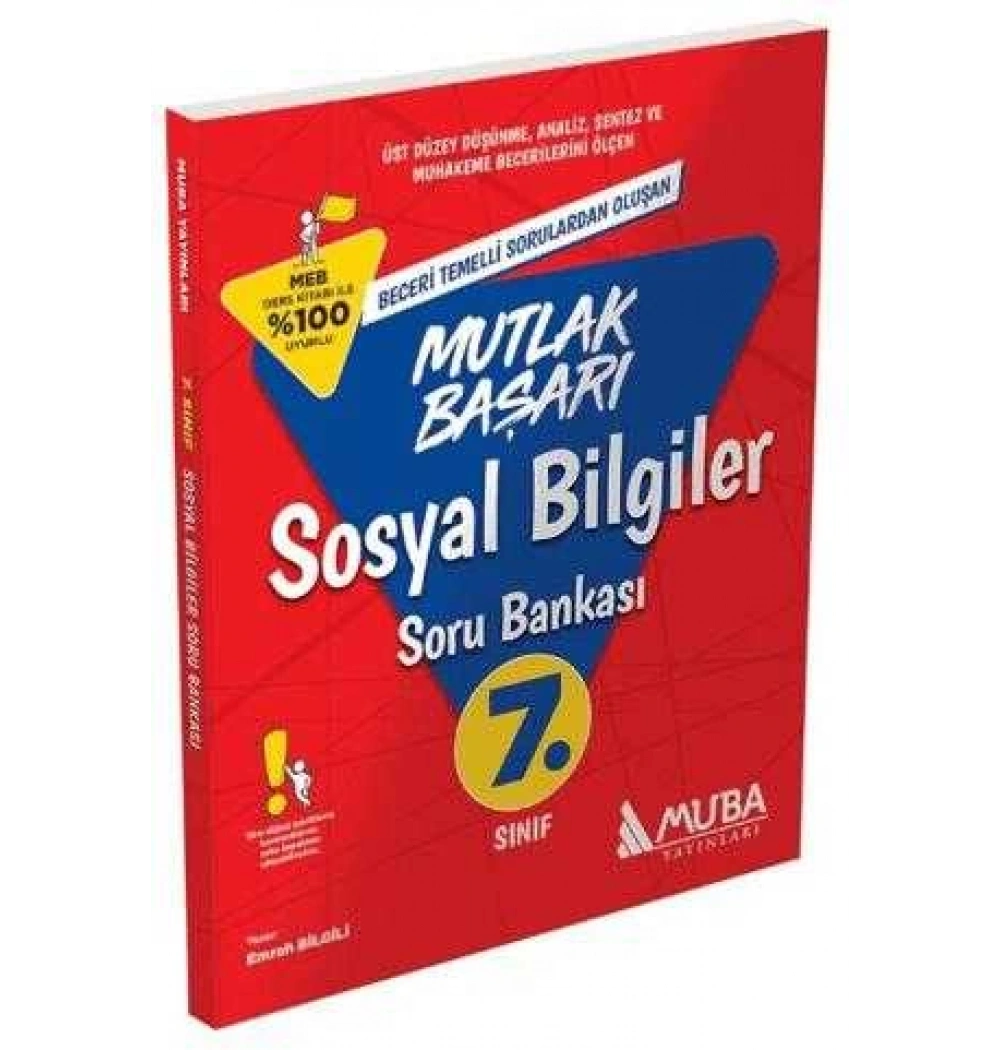 Muba 7.Sınıf Mutlak Başarı Sosyal Bilgiler Soru Bankası