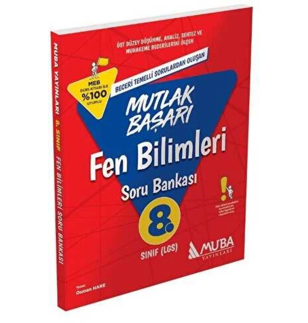 Muba 8.Sınıf Mutlak Başarı Fen Bilimleri Soru Bankası