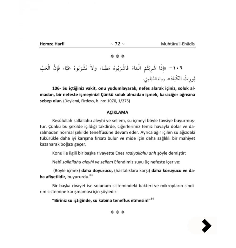 Muhtarul Ehadis Tercümesi Yasin Yayınevi