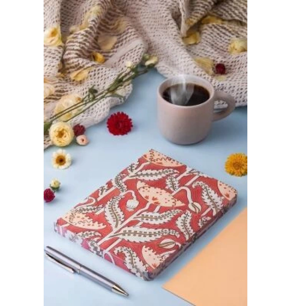 Muus Edge VerneuilS Red Not Defteri Çizgisiz Verneuilin Çizimleri Kırmızı