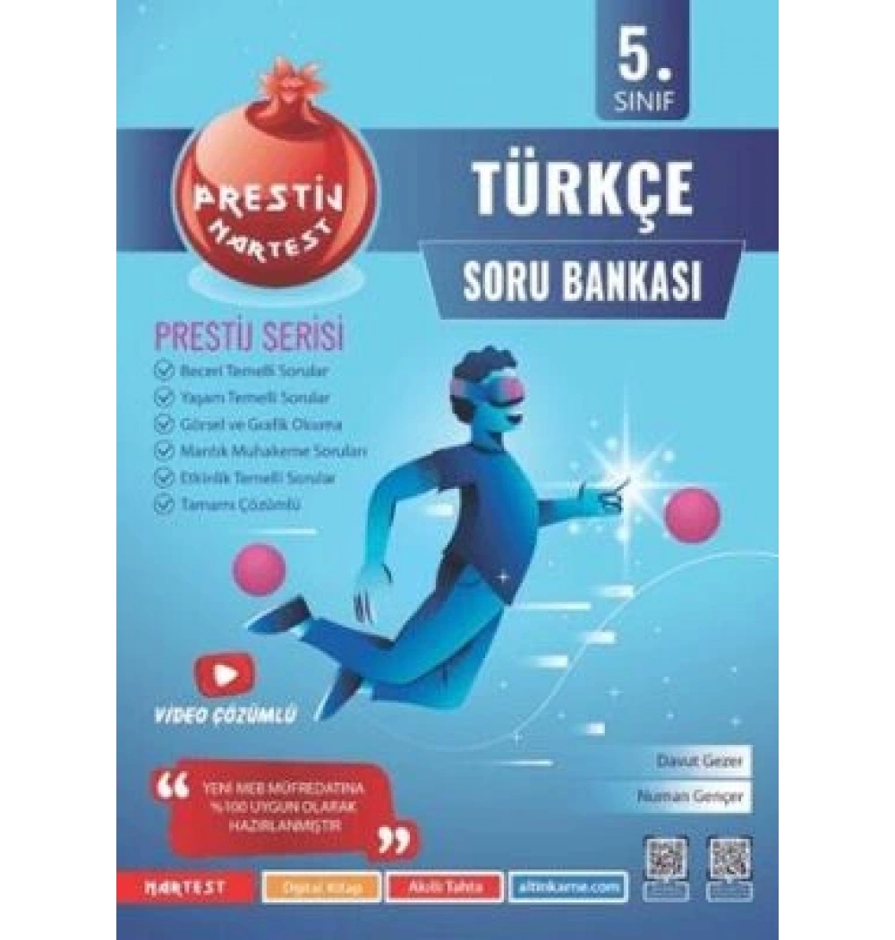 Nartest 5.Sınıf prestij Türkçe Soru Hazinesi