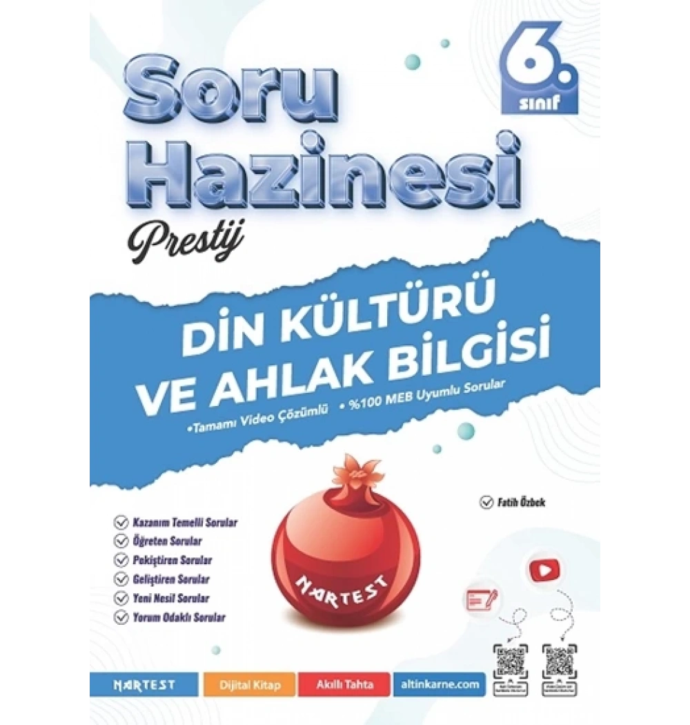 Nartest 6.Sınıf Prestij Din Kültürü Soru Hazinesi