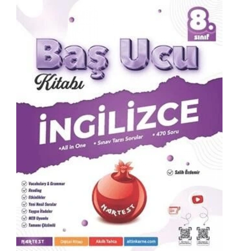 Nartest 8.Sınıf İngilizce Başucu Kitabı