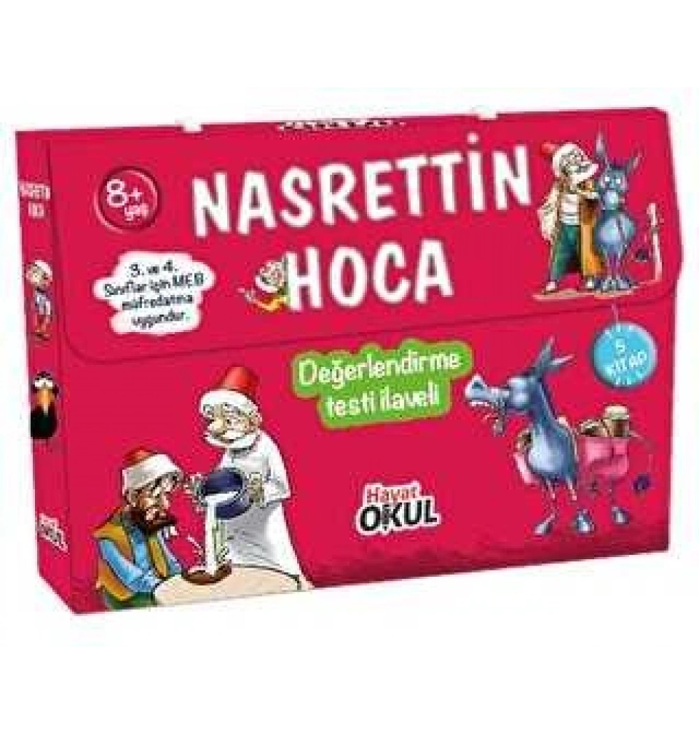 Nasrettin Hoca 5 Kitap Set Çilek