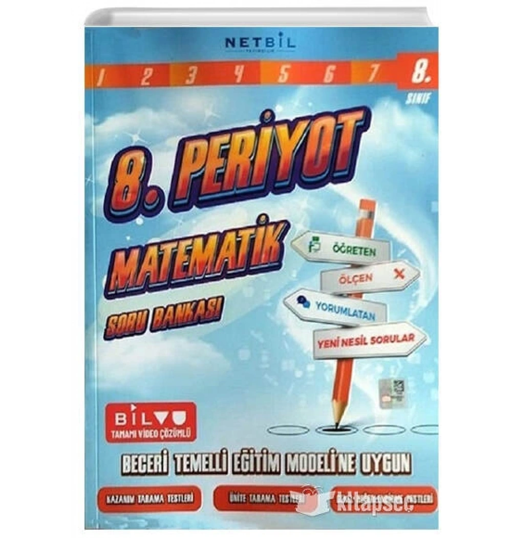 Netbil 8.Sınıf Matematik Periyot Soru Bankası