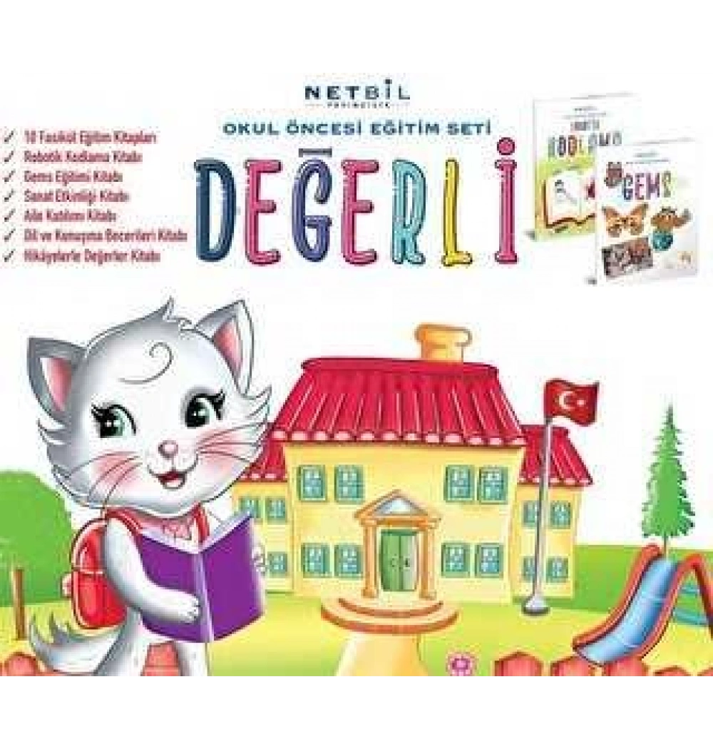 NETBİL OKUL ÖNCESİ DEĞERLİ EĞİTİM SETİ