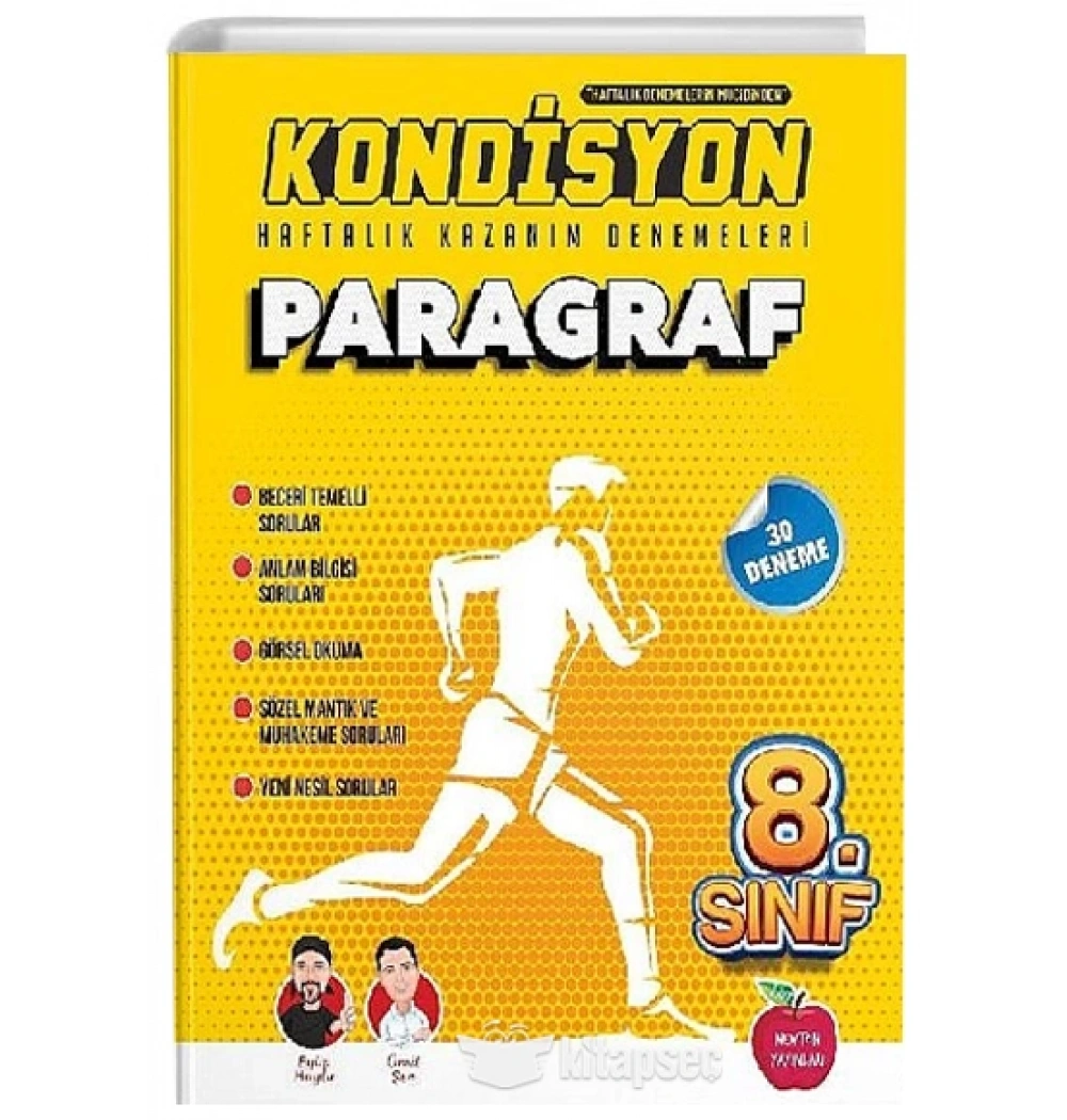 Newton 8.Sınıf Kondisyon Paragraf Haftalık Kazanım Denemeleri
